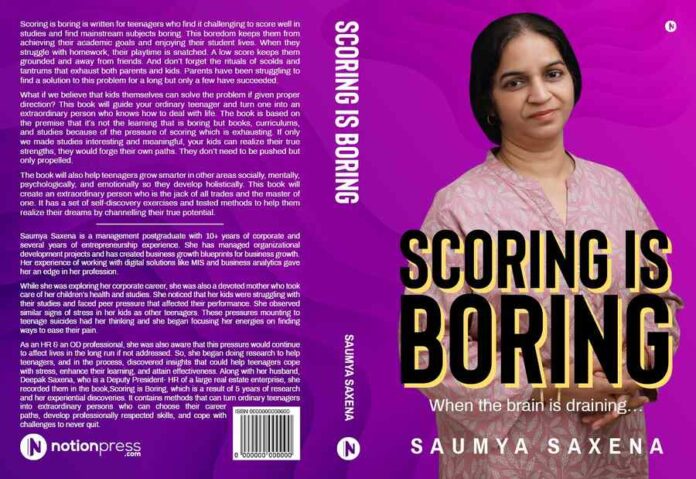 Scoring is Boring,Scoring,Author Saumya Saxena, Saumya Saxena,